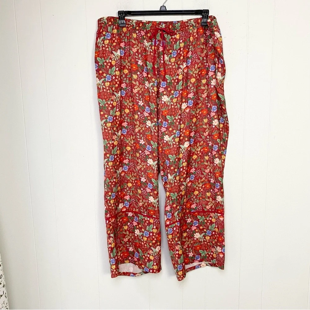 Summersalt x Rifle Paper Co. Women's Size 2XL Garden Party PJ Set NEW - Picture 3 of 16